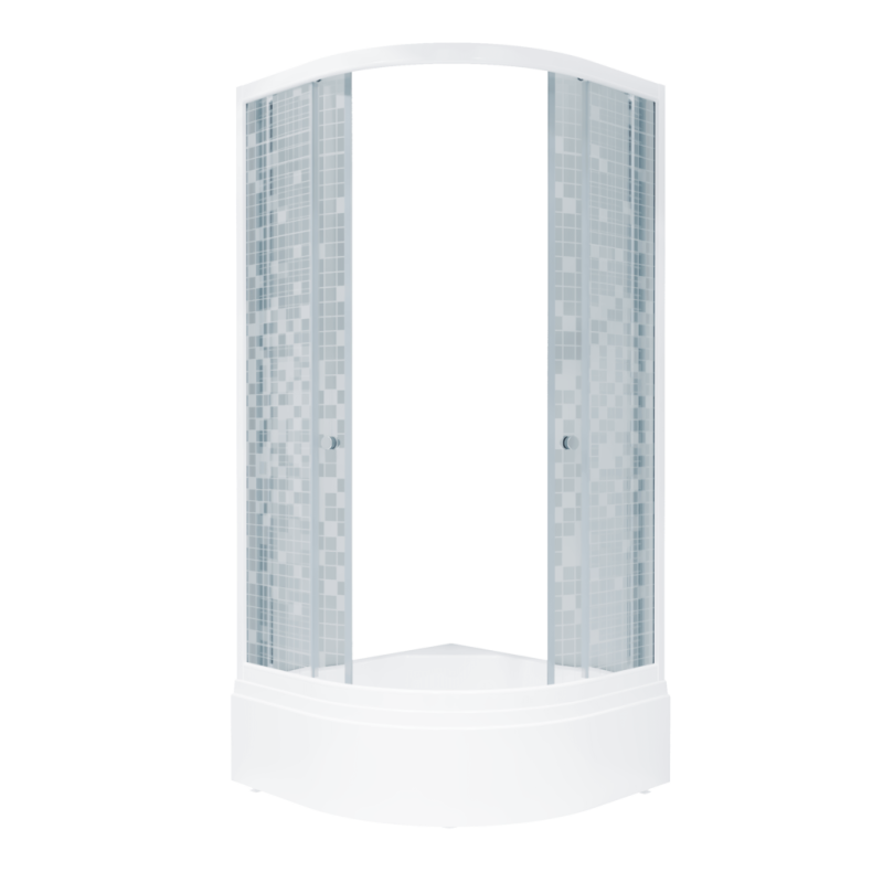 Душевой уголок Triton Мозаика В1 100x100 с поддоном (000000222)